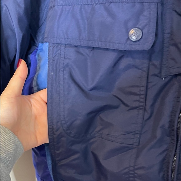 Columbia Womens Down Filled Puffer Ski Jacket Size M Athleisure Blue - Picture 13 of 15